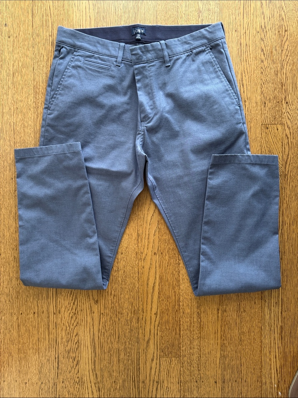 J. Crew Men’s Chino Pants in Slate Gray-Blue